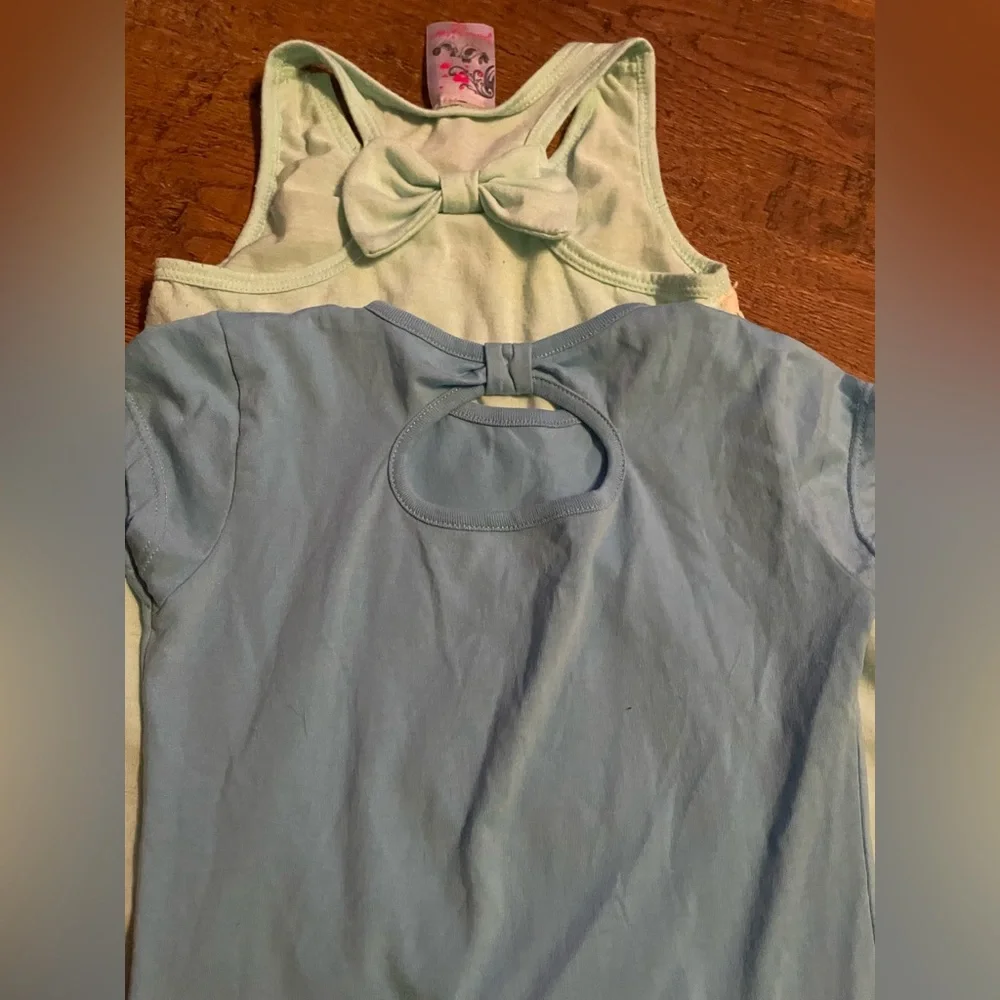 Girls shirt bundle 6/6x Disney, frozen, Minnie, bows & lace